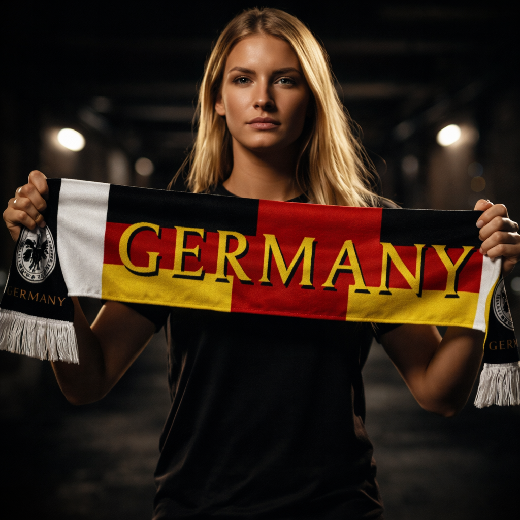 Cachecol Alemanha 2026 – Edição Especial