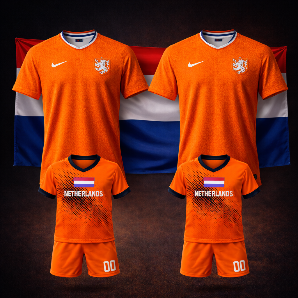 Kit Legado Holanda 2026 – Edição Família